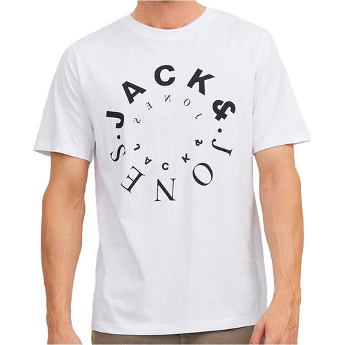 J&J camiseta manga corta hombre WARRIOR BLANCO