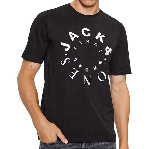 J&J camiseta manga corta hombre WARRIOR NEGRO