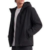 J&J chaquetas hombre JJEKEEN JACKET AW26 SN NEGRO vista detalle