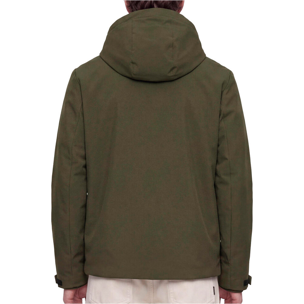 J&J chaquetas hombre JJEKEEN JACKET AW26 SN VERDE vista trasera