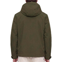 J&J chaquetas hombre JJEKEEN JACKET AW26 SN VERDE vista trasera