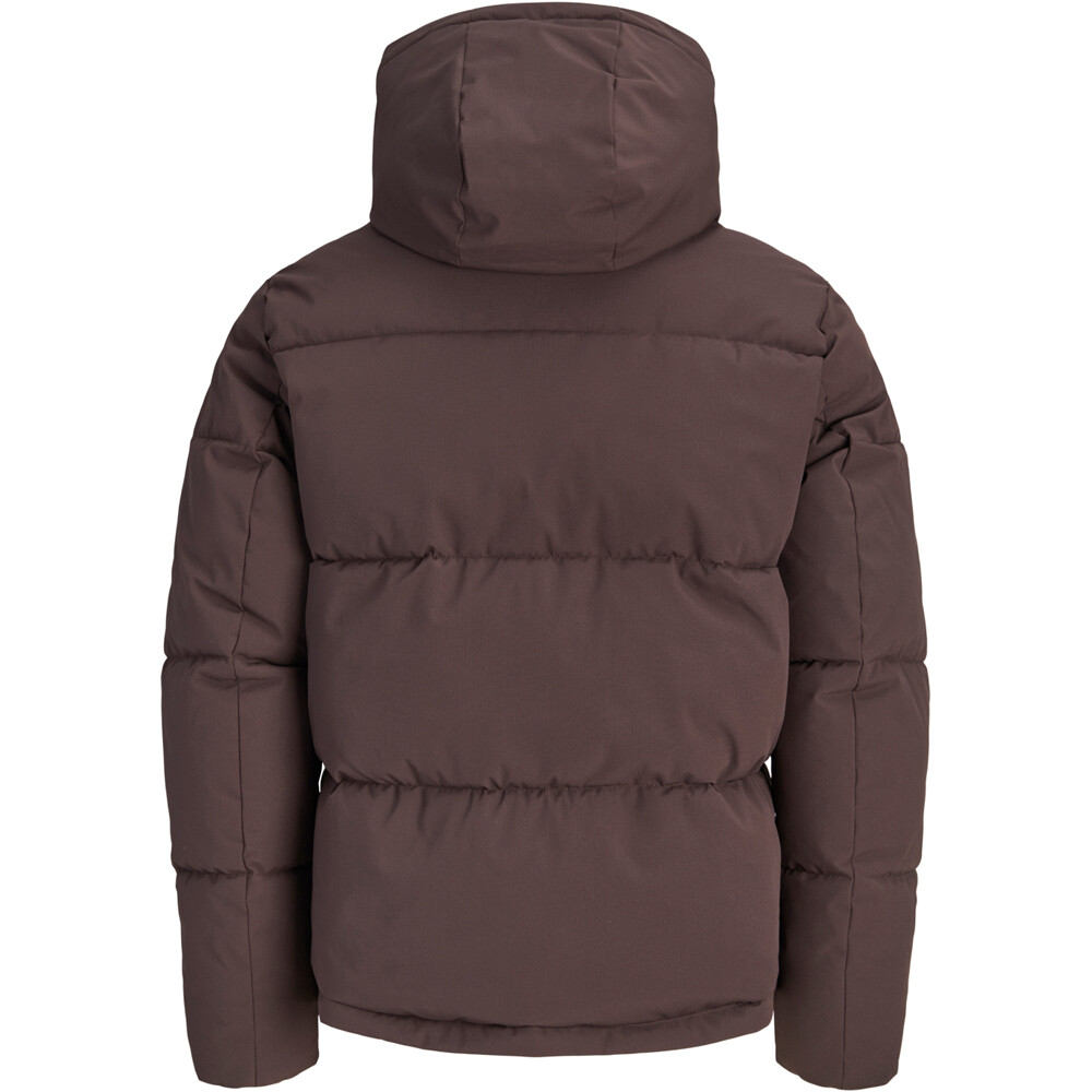 J&J chaquetas hombre JJGALAXY PUFFER JACKET MARRON 03