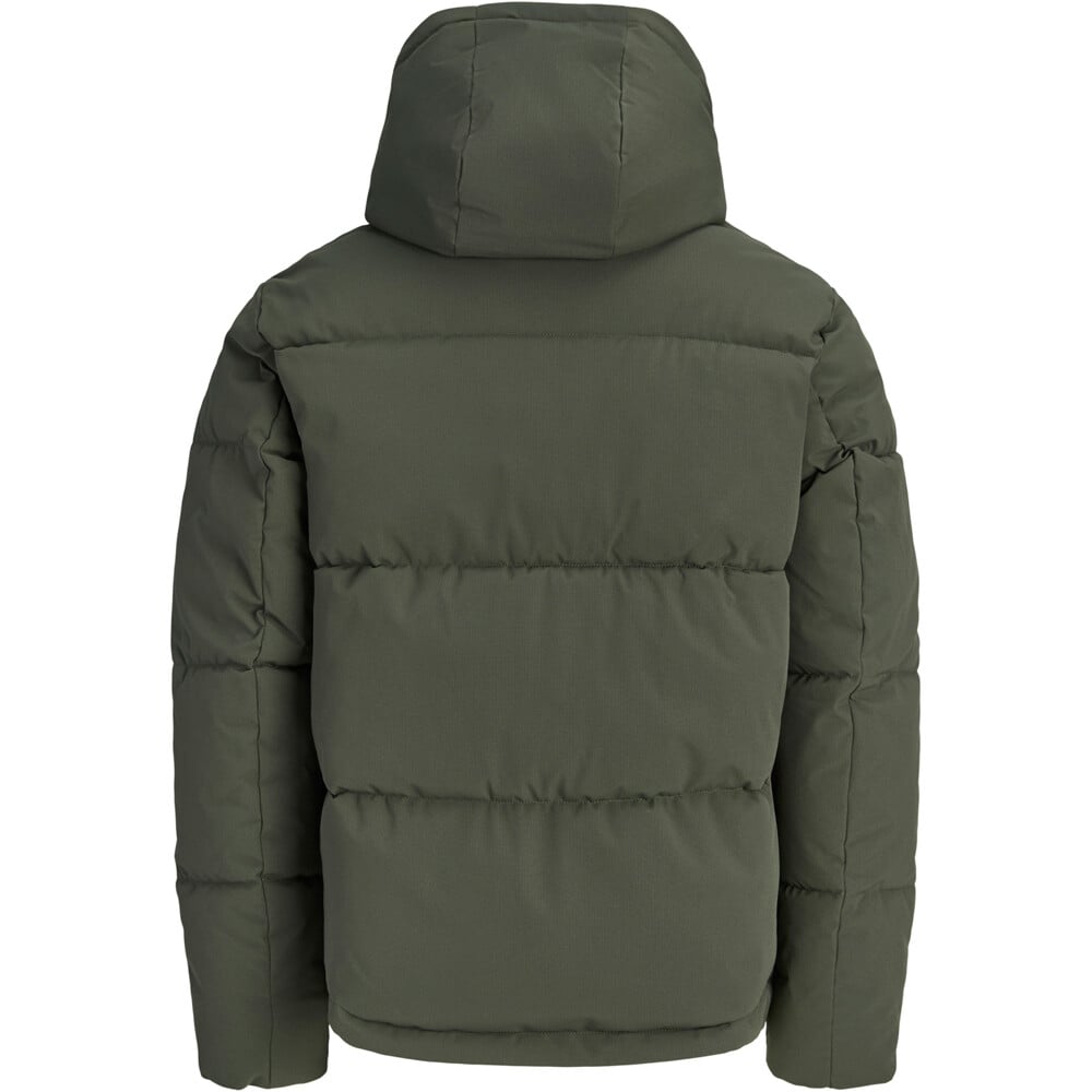 J&J chaquetas hombre JJGALAXY PUFFER JACKET VERDE 04