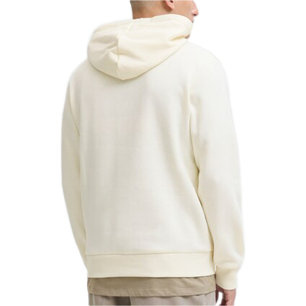 J&J sudadera hombre MAKOTO BLANCO vista trasera