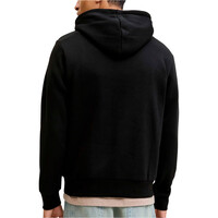 J&J sudadera hombre MAKOTO NEGRO vista trasera
