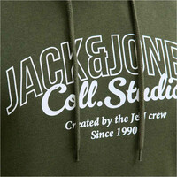 J&J sudadera hombre MAKOTO VERDE vista detalle