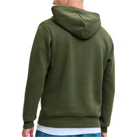 J&J sudadera hombre MAKOTO VERDE vista trasera