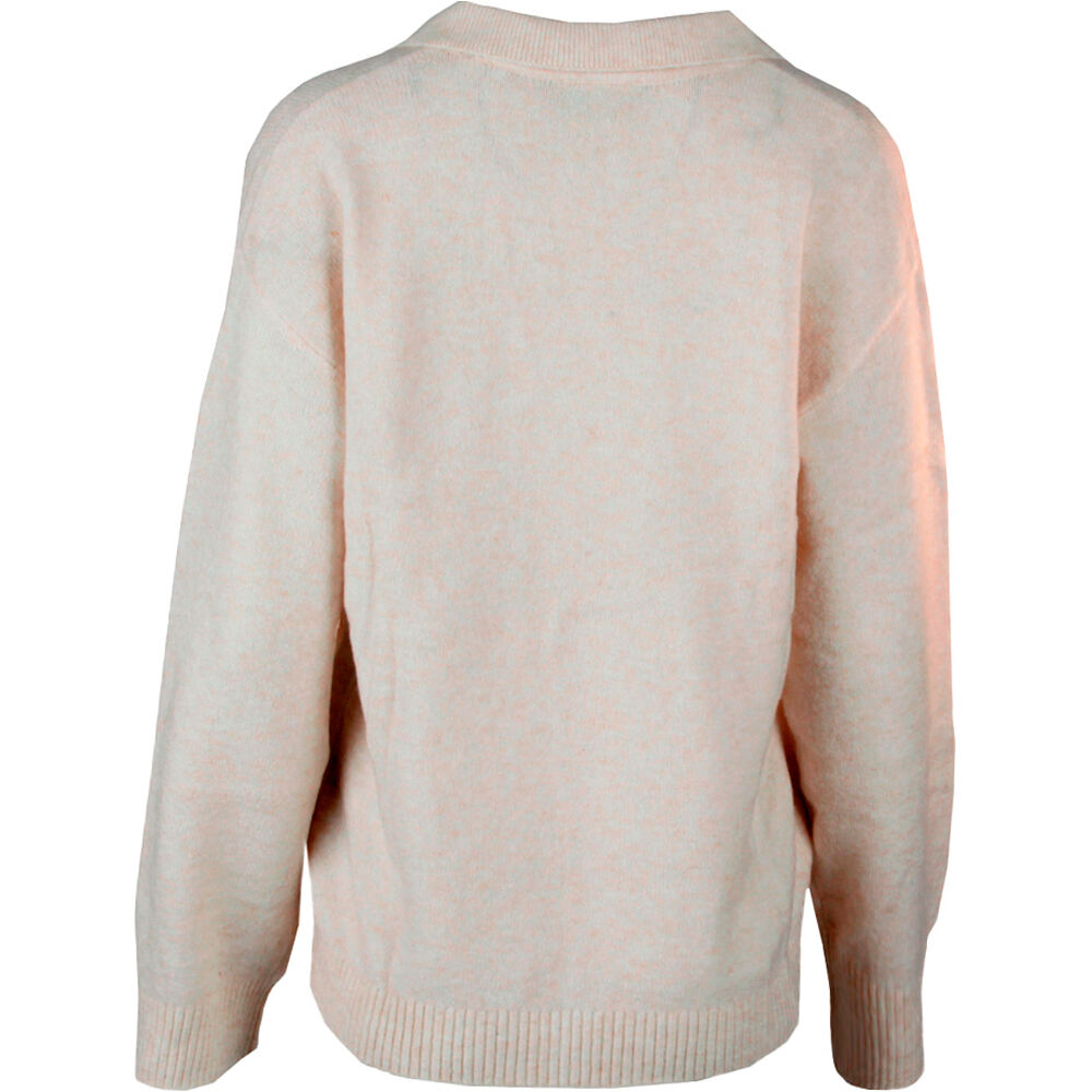 J&J sudadera mujer DIVERSE MARRON vista trasera