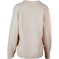 J&J sudadera mujer DIVERSE MARRON vista trasera