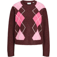 J&J sudadera mujer JXHARVI CREW NECK KNIT ROJO 03