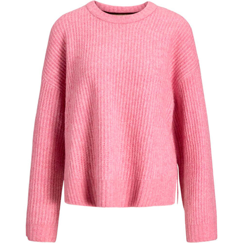 J&J JXSIGGA DIVERSE CREW NECK KNIT SN rosa