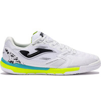 Joma botas fútbol sala LIGA 5 BLANCO lateral exterior