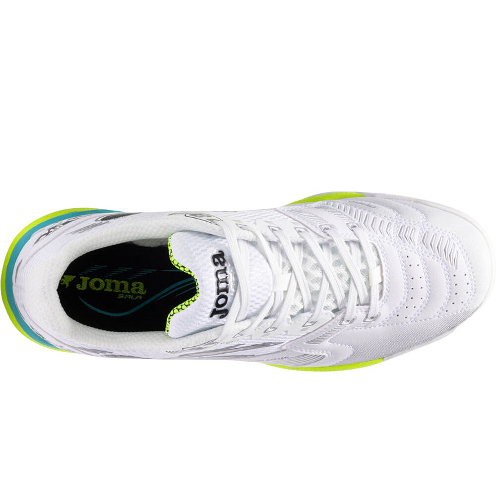 Joma botas fútbol sala LIGA 5 BLANCO vista superior