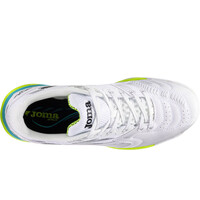Joma botas fútbol sala LIGA 5 BLANCO vista superior