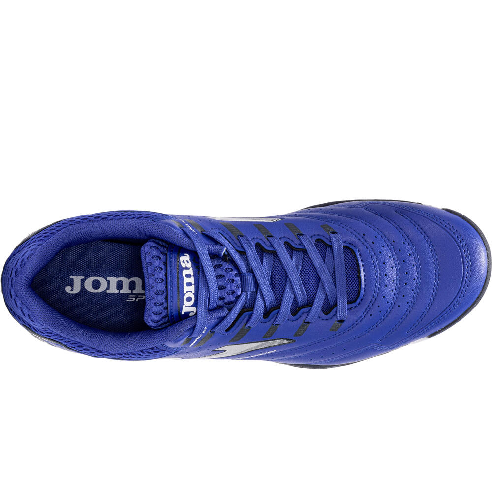 Joma botas fútbol sala MAXIMA IN AZUL vista trasera