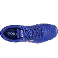 Joma botas fútbol sala MAXIMA IN AZUL vista trasera