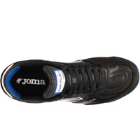 Joma botas fútbol sala TOP FLEX NEGRO vista superior