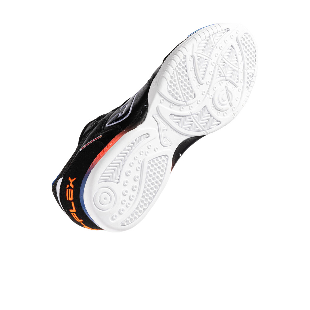 Joma botas fútbol sala TOP FLEX NEGRO vista trasera
