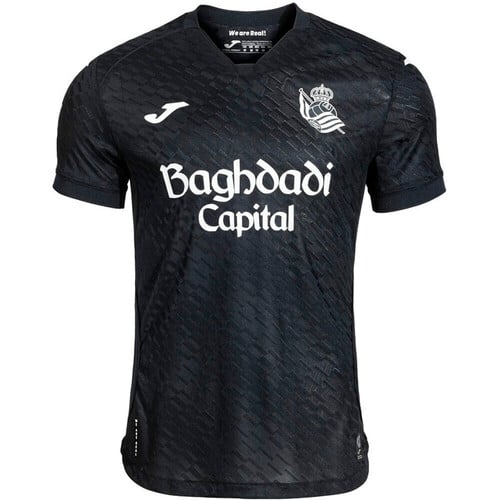 JOMA REAL SOCIEDAD 26/27 SEGUNDA EQUIPACION negro