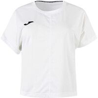 Joma camiseta tenis manga corta mujer RANKING BLANCO vista frontal