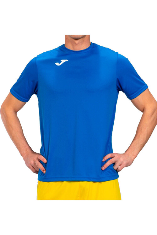Joma camisetas entrenamiento futbol manga corta niño COMBI AZUL