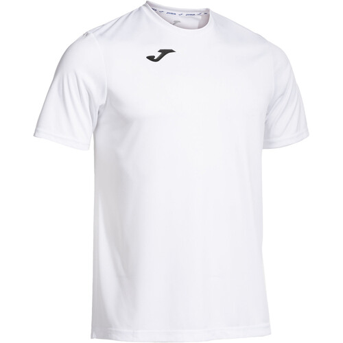 Joma camisetas entrenamiento futbol manga corta niño COMBI BLANCO