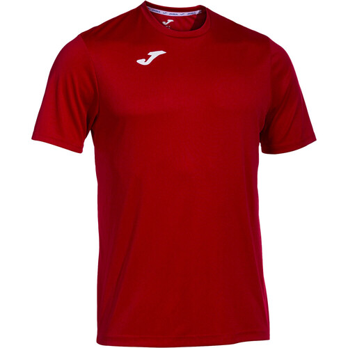 Joma camisetas entrenamiento futbol manga corta niño COMBO ROJO