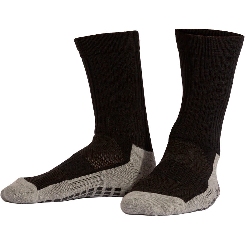 Joma medias fútbol CALCETINES ANTI-SLIP NEGRO vista frontal