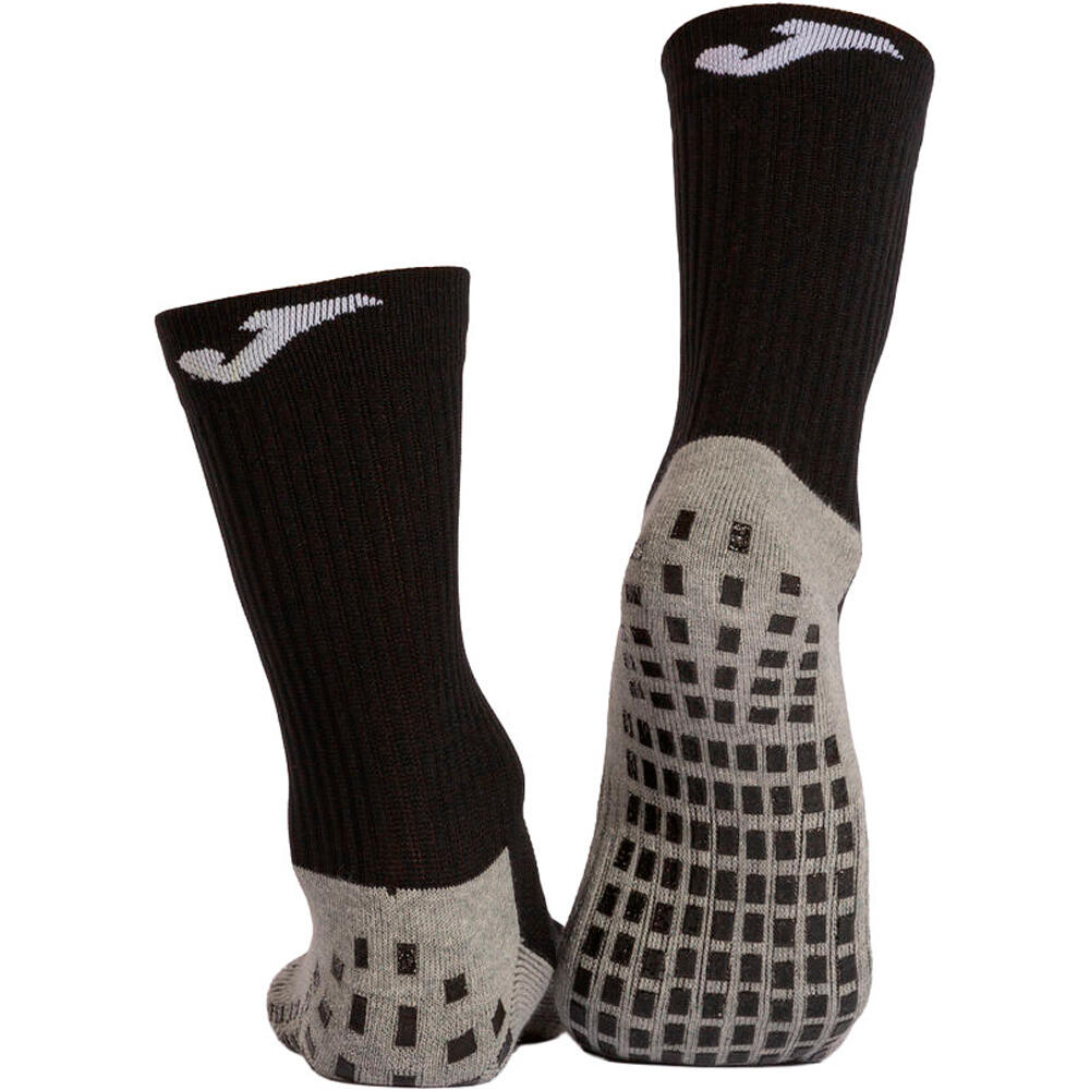 Joma medias fútbol CALCETINES ANTI-SLIP NEGRO vista trasera