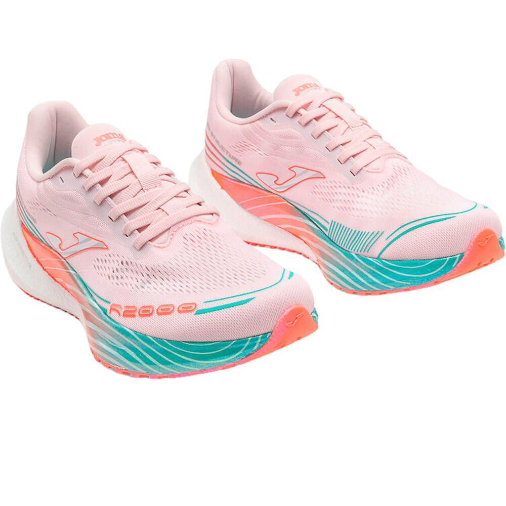 Joma zapatilla running mujer R.2000 ROSA lateral interior