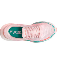 Joma zapatilla running mujer R.2000 ROSA vista superior