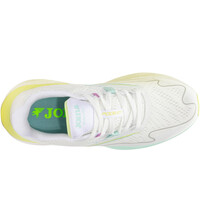 Joma zapatilla running mujer R.6000 BLANCO vista superior