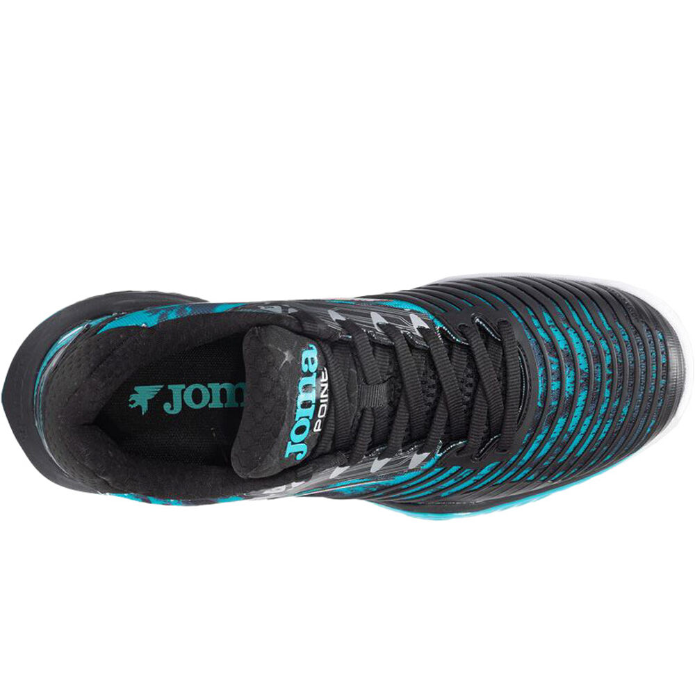 Joma Zapatillas Padel Hombre POINT CLAY VERDE vista superior