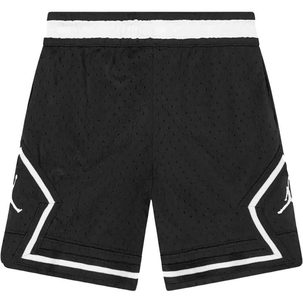 Jordan bermuda niño JORDAN DRI-FIT SPORT DIAMOND NEGRO vista trasera