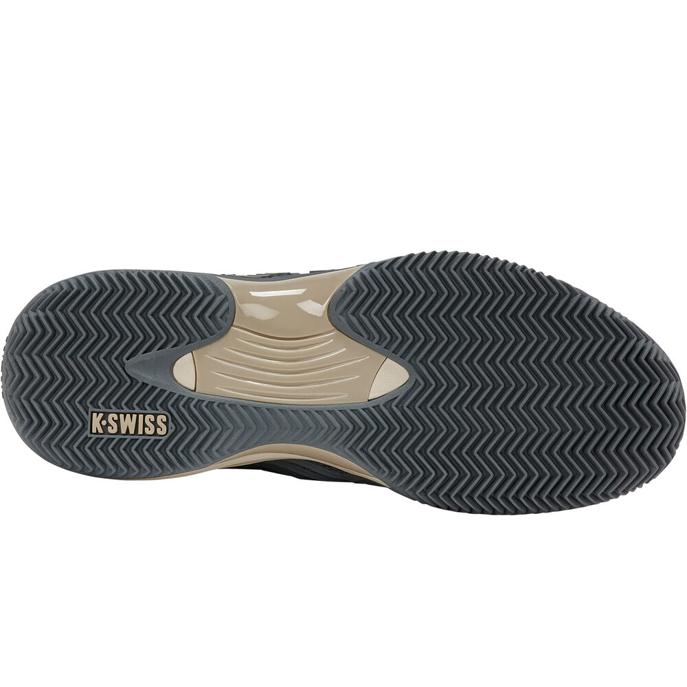 K-Swiss Zapatillas Tenis Hombre HYPERCOURT EXPRESS 3 CLAY GRIS 05