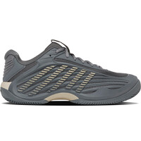 K-Swiss Zapatillas Tenis Hombre HYPERCOURT EXPRESS 3 CLAY GRIS lateral exterior