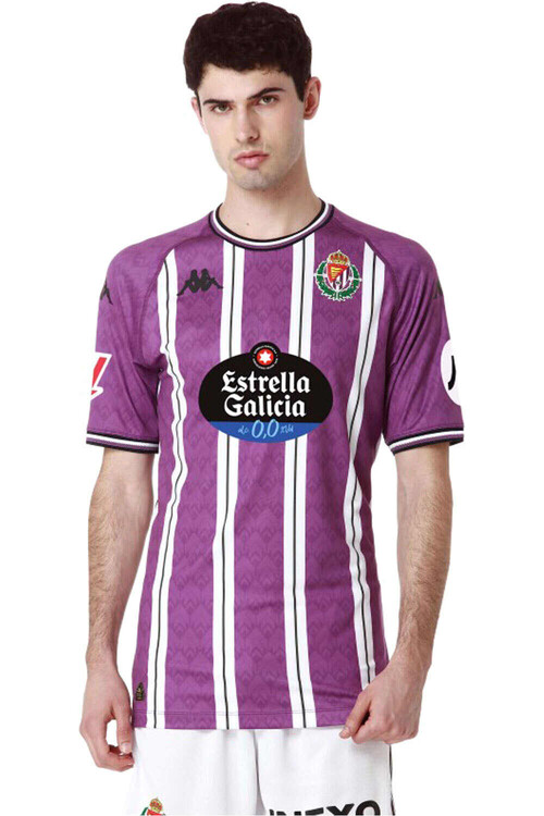 Kappa camiseta de fútbol oficiales VALLADOLID 24/25 PRIMERA EQUIPACION 