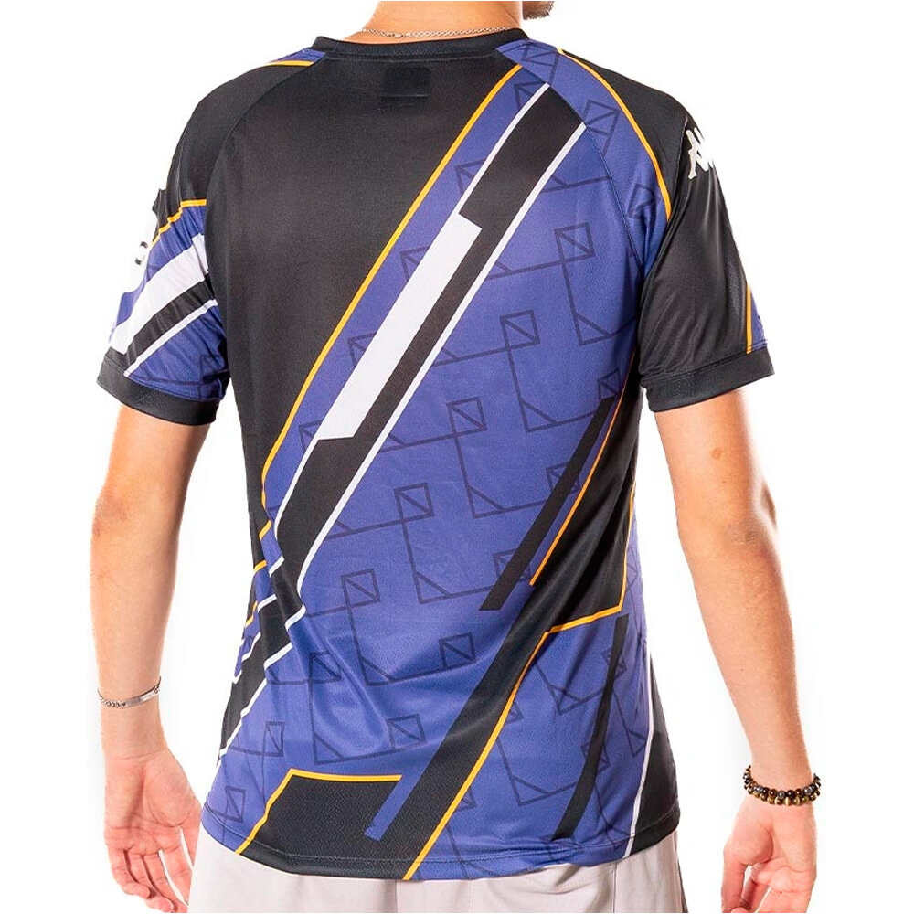 Kappa camiseta de fútbol oficiales VALLADOLID 25/26 PREMATCH  vista trasera