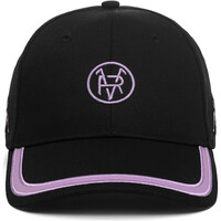 Kappa gorras fútbol VALLADOLID 25/26 CAP NEGRO vista frontal