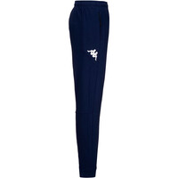 Kappa pantalones largos futbol LUBIOLA AZUL vista detalle