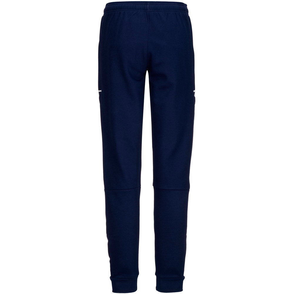 Kappa pantalones largos futbol LUBIOLA AZUL vista trasera