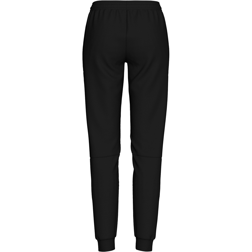 Kappa pantalones largos futbol LUBIOLA NEGRO vista trasera