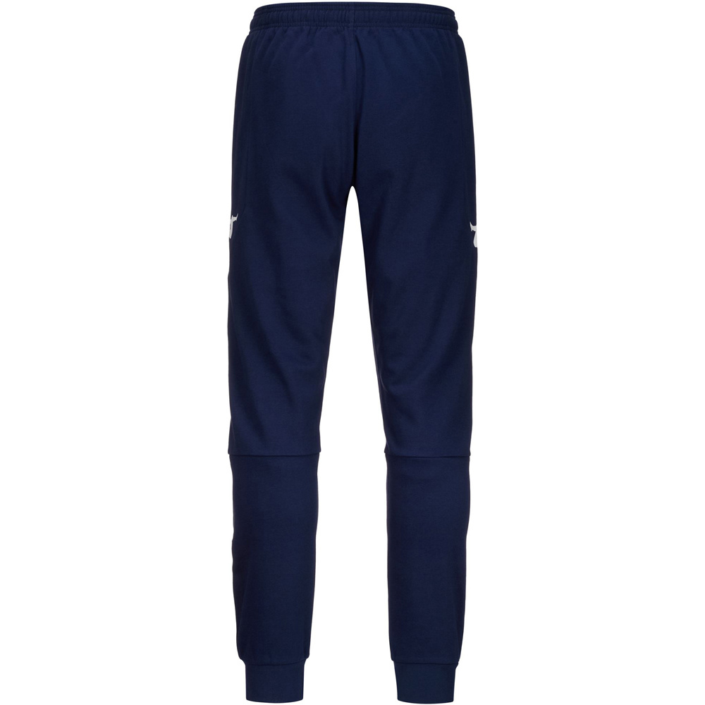 Kappa pantalones largos futbol LUBIOLO AZUL vista trasera