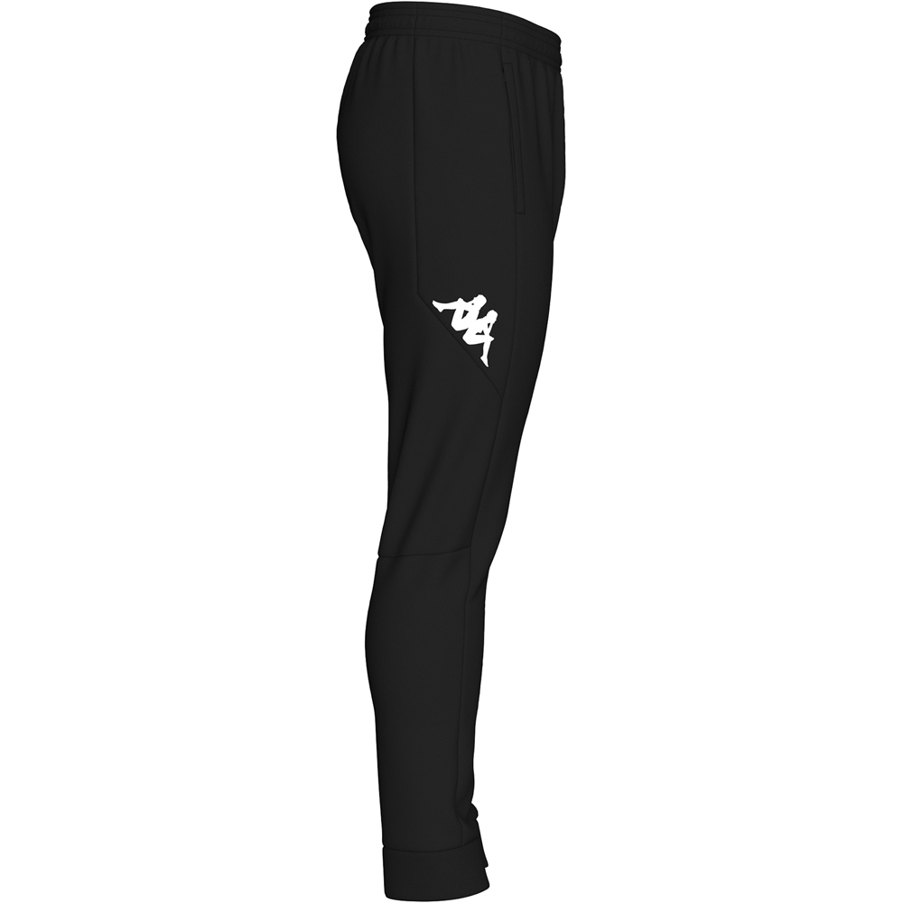 Kappa pantalones largos futbol LUBIOLO NEGRO vista detalle