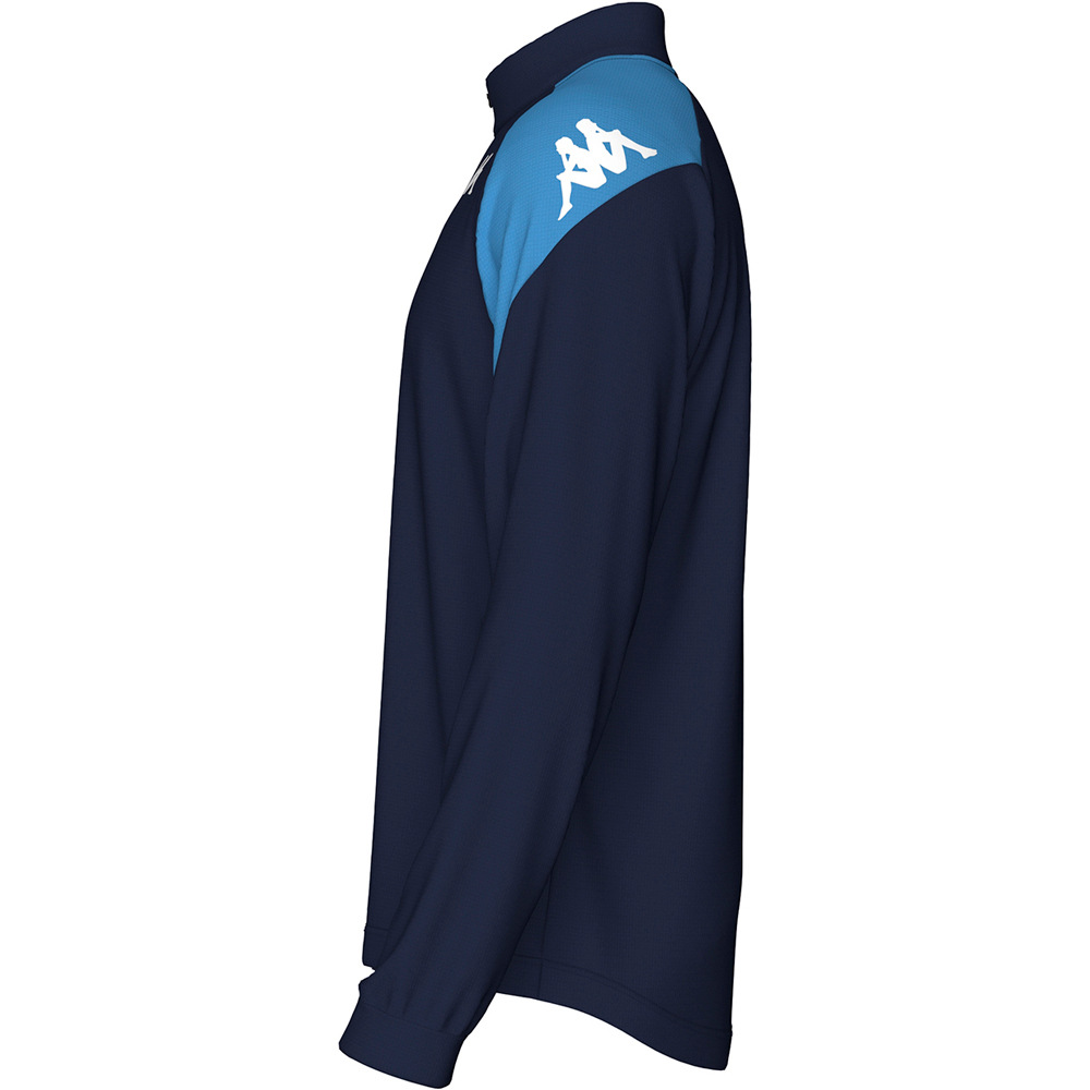 Kappa sudadera entrenamiento fútbol LENNO AZUL 03