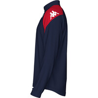 Kappa sudadera entrenamiento fútbol LENNO AZUL 03