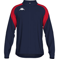 Kappa sudadera entrenamiento fútbol LENNO AZUL vista frontal