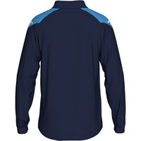 Kappa sudadera entrenamiento fútbol LENNO AZUL vista trasera