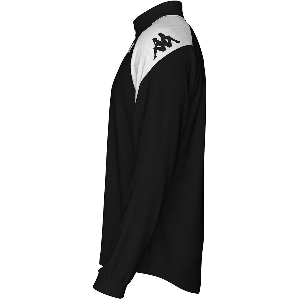 Kappa sudadera entrenamiento fútbol LENNO NEGRO 03