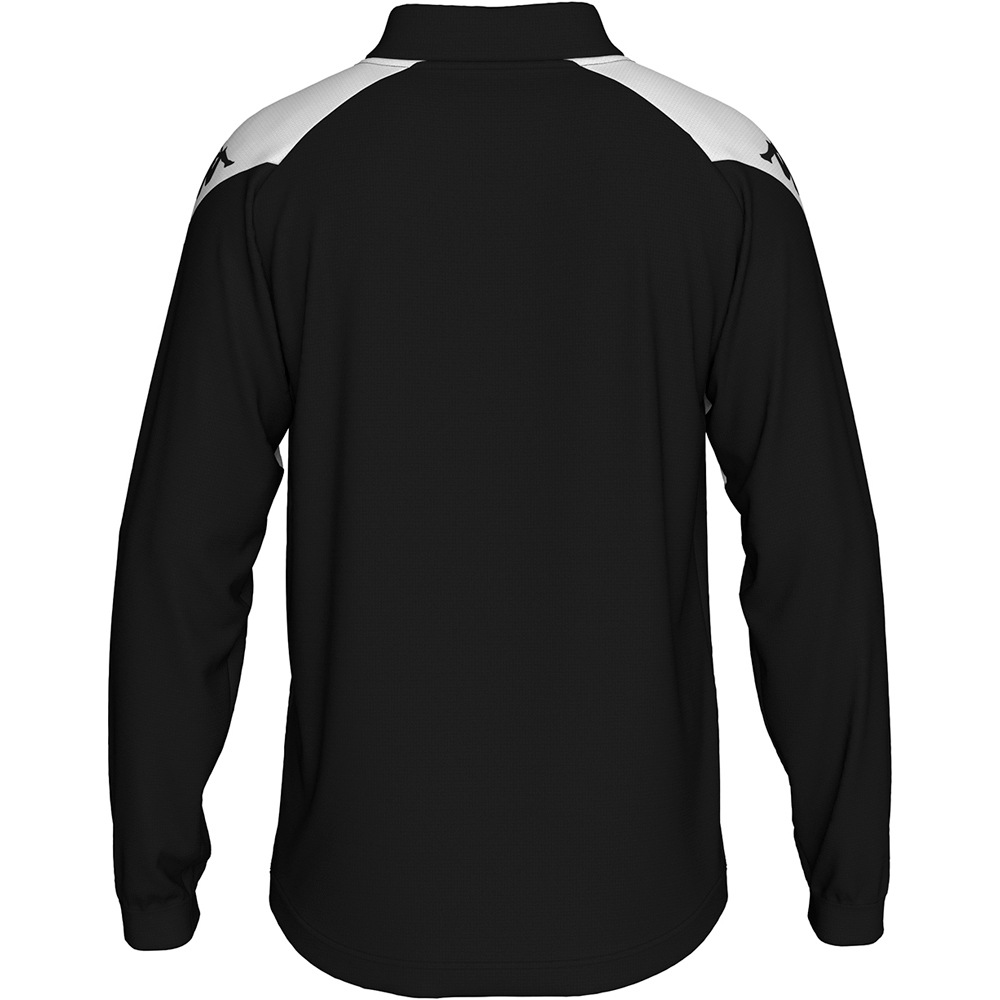 Kappa sudadera entrenamiento fútbol LENNO NEGRO vista trasera